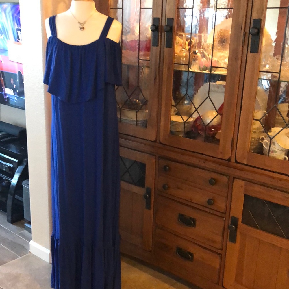 Blue Summer Dress Sz 14/16